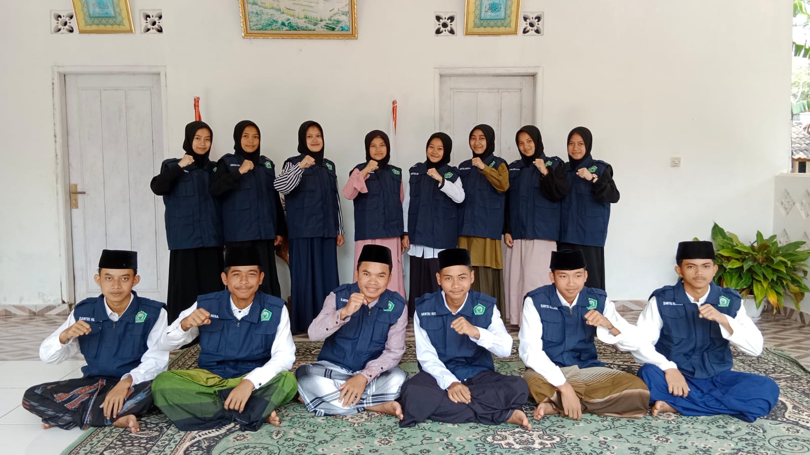 Bangunan Poskestren Al-Huda — pos kesehatan pesantren